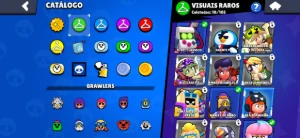 Conta brawl 6 lendários quase 7, Draco Eddie e algumas skins - Brawl Stars