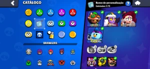 Conta brawl 6 lendários quase 7, Draco Eddie e algumas skins - Brawl Stars