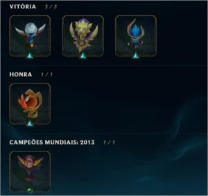 Conta lol | Mestre 100+ PDL | 225 Skins |Borda Mestre - League of Legends