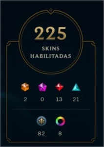 Conta lol | Mestre 100+ PDL | 225 Skins |Borda Mestre - League of Legends