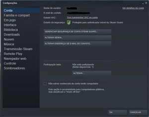 Conta Steam 9 Anos