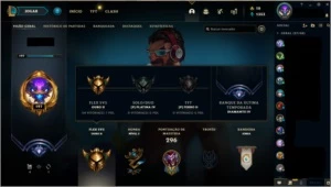 Conta LOL D4 Season 10(atual plat4 com 1 partida) - League of Legends
