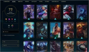 Conta LOL D4 Season 10(atual plat4 com 1 partida) - League of Legends