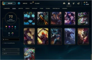 Conta LOL D4 Season 10(atual plat4 com 1 partida) - League of Legends
