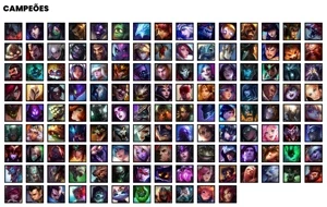 Conta Unranked com 131 Champs e 168 Skins + 27 Maestrias 7 - League of Legends LOL