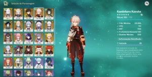 Genshin Impact 22 Personagens 5 Estrelas Ar60 Colecionador