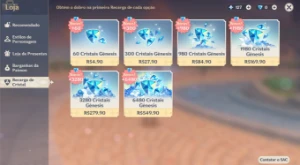 Genshin Impact 22 Personagens 5 Estrelas Ar60 Colecionador
