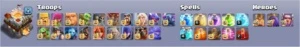 CV11 FULL - HERÓIS FULL, MUROS FULL, TROCA NOME DISPONÍVEL - Clash of Clans
