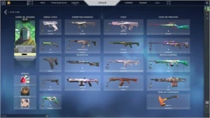 Conta valorant com varias skins