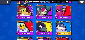 Conta Brawl Stars todos Brawlers 29k trofeus