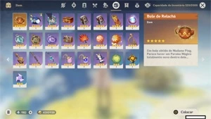 Conta Genshin End Game (10) 5 estrelas + Skins - Genshin Impact