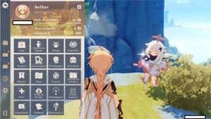 Conta Genshin End Game (10) 5 estrelas + Skins - Genshin Impact
