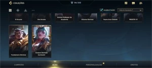 CONTA WILD RIFT GRÃO-MESTRE TEMP PASSADA; TOP GRAVES; 223 WC - League of Legends: Wild Rift LOL WR