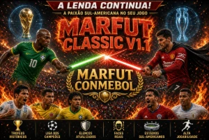 Marfut Classic + Marfut Conmebol - Vitalício - eFootball PES