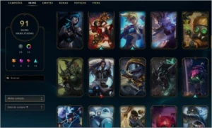 Conta League of legends D1 e D5 2 seasons. LOL
