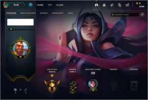 Conta league Of Legends / OURO III LOL