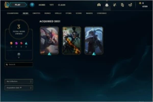 Conta league Of Legends / OURO III LOL