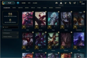 Conta league Of Legends / OURO III LOL