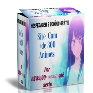 Site de Animes por Apenas R$89/ promoção até sexta - Outros