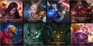 Conta League of Legends 41 skins+77 campeoes LOL