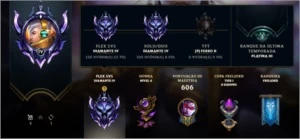 Conta LOL D4 206 skins Full champs - League of Legends