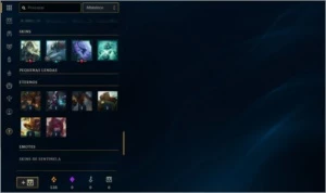 Conta LOL D4 206 skins Full champs - League of Legends