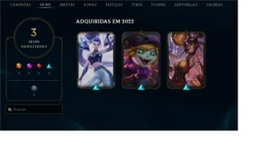 Conta lol platina 3 para smurf - League of Legends