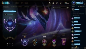 CONTA LEAGUE OF LEGENDS(DIAMANTE 4) + VALORANT (PLATINA1) LOL