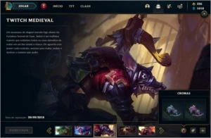 Conta de LoL - 357skins lvl 263 - League of Legends