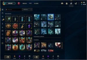 Conta de LoL - 357skins lvl 263 - League of Legends