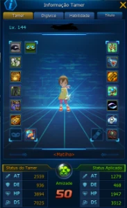 Conta Ladmo 4Sss+ Promoção - Digimon Masters Online