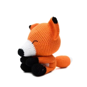 Raposa Soneca Amigurumi Decoração Infantil Artesanal - Artesanato e Personalizados