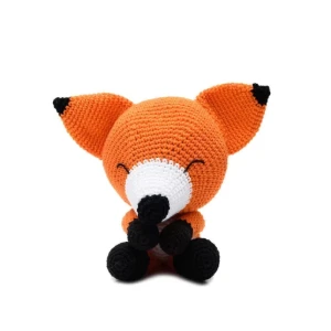 Raposa Soneca Amigurumi Decoração Infantil Artesanal - Artesanato e Personalizados