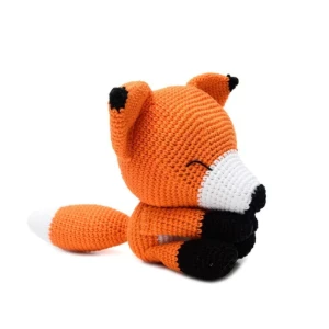 Raposa Soneca Amigurumi Decoração Infantil Artesanal - Artesanato e Personalizados