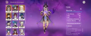 Cyno, Zhongli e Mona, ar14. - Genshin Impact