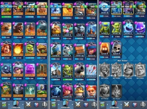 💙zS💙Clash Royale |Level 34 |7100 Troféus |4 Frag Evo Uni |