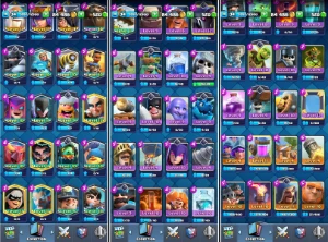 💙zS💙Clash Royale |Level 34 |7100 Troféus |4 Frag Evo Uni |