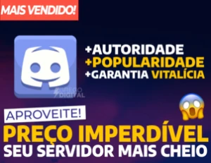 [Promoção] Membros para Servidores de Discord | 24h On 🔥 - Redes Sociais