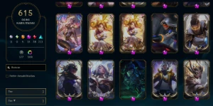 615 Skins+main Adc+14 Skins Cait+16 Skins Mf+16 Skin Ashe - League of Legends LOL