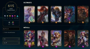 615 Skins+main Adc+14 Skins Cait+16 Skins Mf+16 Skin Ashe - League of Legends LOL