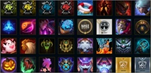 Conta mestre x3 Honra 5 - League of Legends LOL