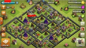 Conta clash of clans cv9 full