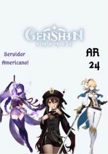 Hutao + Baal + Jean Ar24 - Genshin Impact