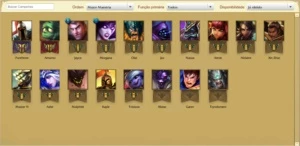 CONTA LEAGUE OF LEGENDS BR- 5 SKINS - 18 CHAMP - UNRANKED LOL