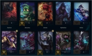 Conta league of legends DIAMANTE 1 LOL