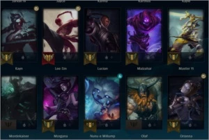 Conta league of legends DIAMANTE 1 LOL