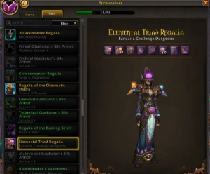 Conta wow retail, CM Set de Mage/Rogue e MT mogs - Blizzard