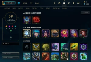 Conta DIAMANTE 4 | 72% Win - Lol (League Of Legends) Elomoon