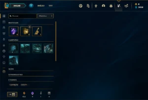 Conta ouro 2 com 34 Champs e 4 Skins - League of Legends LOL