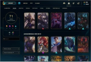 Conta SKINS EXCLUSIVAS 2016 - League of Legends LOL